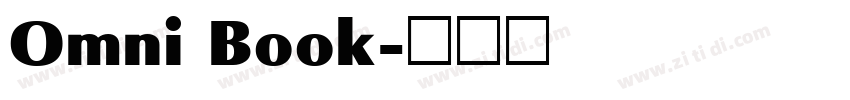 Omni Book字体转换